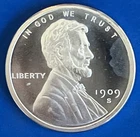 🌟LET’S GO!!🌟 GSM~Lincoln Wheat Cent Design~1 oz .999 Fine Silver Round