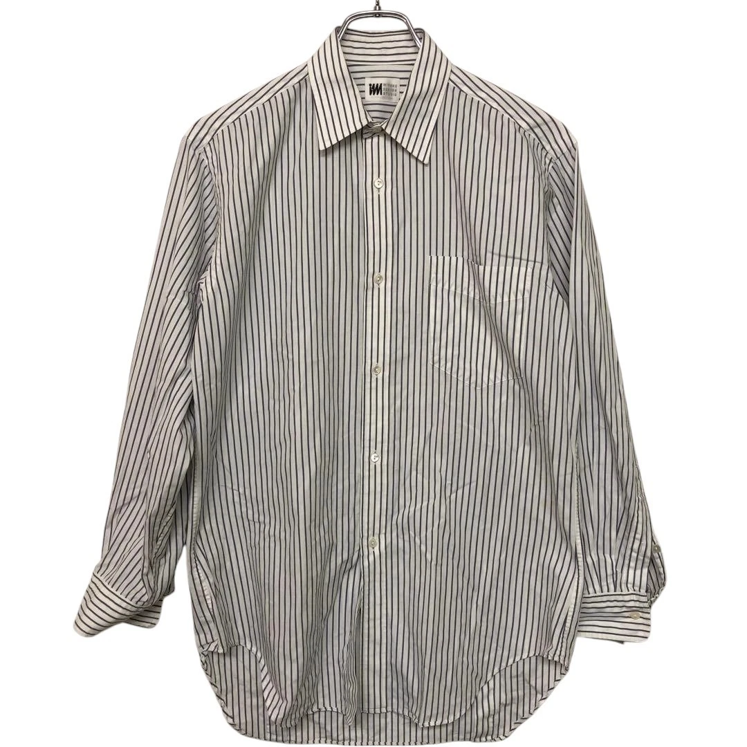 ISSEY MIYAKE Long Sleeve Striped Casual Button-Down Shirts for Men