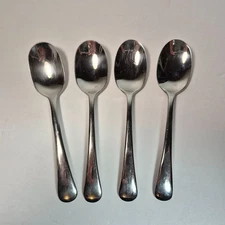 Oneida CHANDLER Stainless 18/10 Teaspoons Set of 4 Glossy Flatware