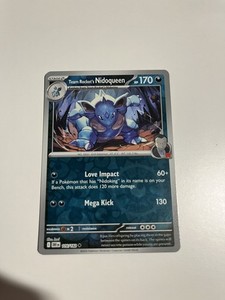 Team Rocket's Nidoqueen 116/182 Reverse Holo - Destined Rivals
