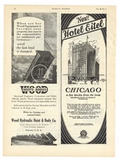 1927 Hotel Eitel of Chicago Ad: Delaware Place at Rush St. Rooms $2.50 & Up