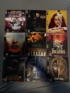 Arrow 4K and Blu ray Slipcovers ONLY Lot