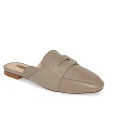 NEW LOUISE ET CIE Charriet Studded Loafer Mule 7