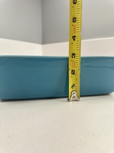 Mixcer Portugal Oven to Table Blue Ceramic Casserole Dish Baking Serving - Picture 9 of 9