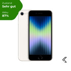 Apple iPhone SE (2022) 64GB gwiazda polarna, bardzo dobry, 24 miesiące gwarancji