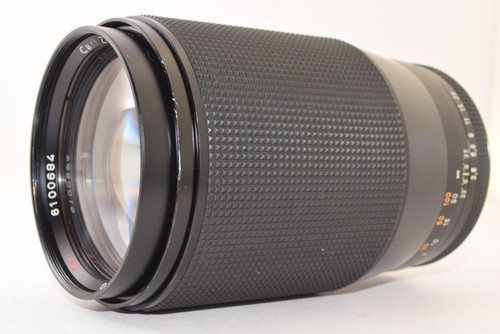CONTAX Tele Tessar 200mm F3 5 AEG Lens Built In Hood Used Authentic Genuine