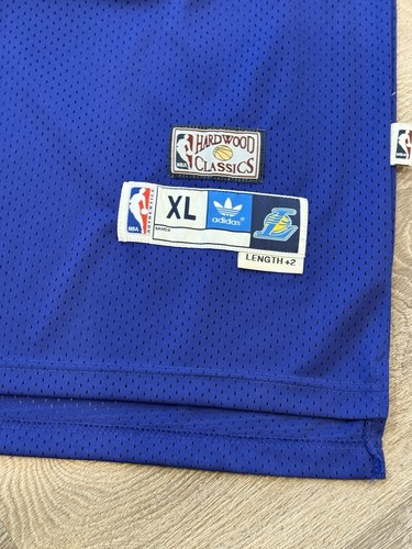 ADIDAS MAGIC JOHNSON XL LOS ANGELES LAKERS LONGUEUR + 2 SWINGMAN HWC NBA VIOLET - Photo 2 sur 4
