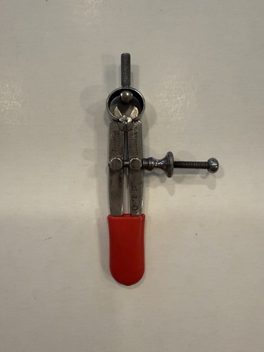 The L. S. Starrett Co. Vintage 2 1/2" Flat-Leg Spring Divider
