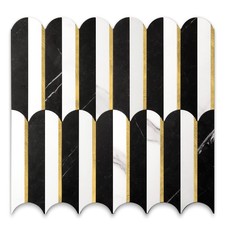 Peel and Stick Backsplash Seamless Tile,Stick on Backsplash for Kitchen and B...