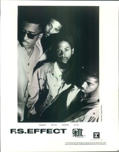 Press Photo: F.S. EFFECT 8x10 B&W 1991