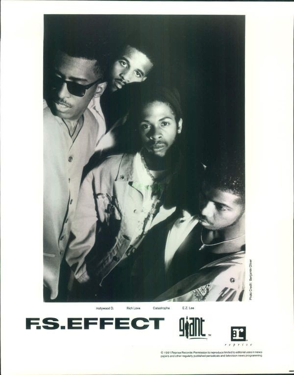 Press Photo: F.S. EFFECT 8x10 B&W 1991