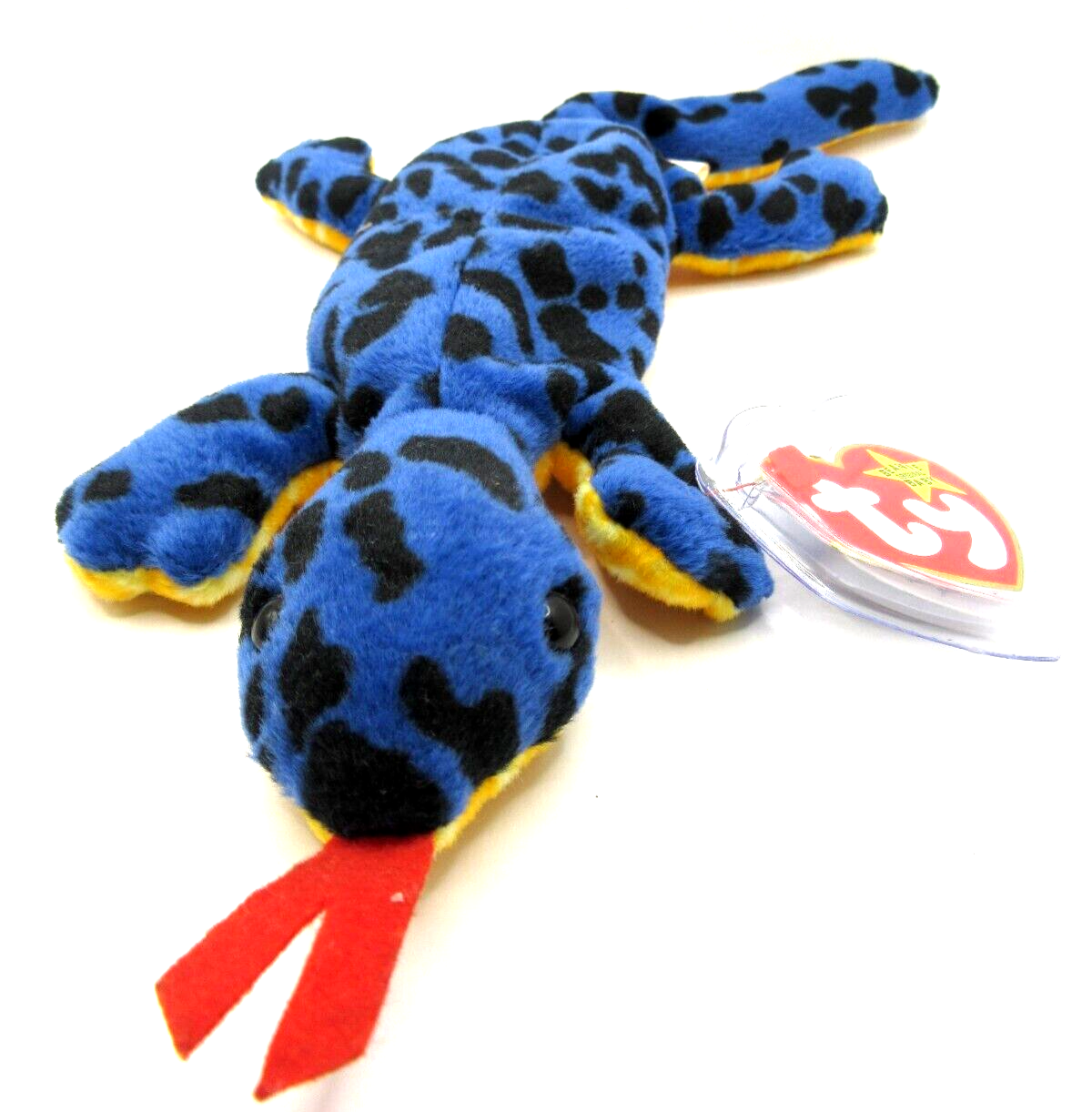 TY BEANIE BABY - LIZZY - THE LIZARD - MINT CONDITION - RETIRED WITH TAGS