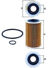 Ölfilter KNECHT OX 209D Filtereinsatz für RENAULT CLIO II (BB0/1/2, CB0/1/2)
