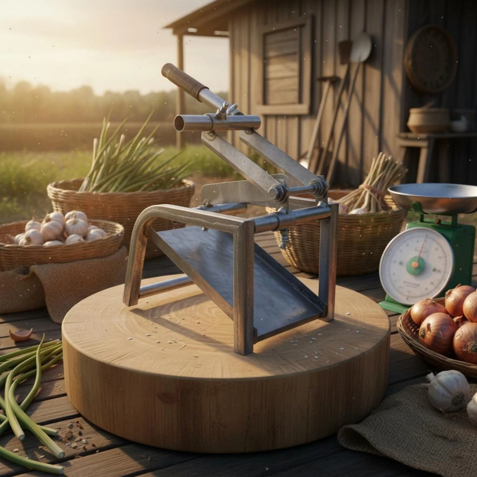 Double Blade Garlic Multi-Function Garlic Base for Harvest Time
Opens in a new window or tab