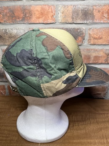 Vintage La-z-Boy Liegesessel Williams Möbel McKenzie Tennessee Camouflage Schaumstoff Hut - Bild 2 von 6