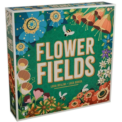 : Flower Fields - Tile Placement Board Game, Create A Beautiful Garden, Compe...