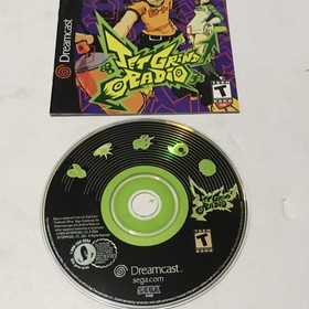 Jet Grind Radio (Sega Dreamcast, 2000) Disc and Manual Only