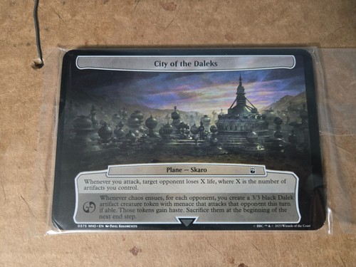 MTG Magic Doctor Who Planechase 40 Planes Complete Set Sealed - Picture 4 of 5