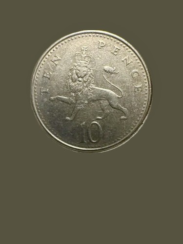 1992 Great Britain UK 10 Pence Coin. (VF) Very Fine. See My Other Other Listings - Picture 3 of 3