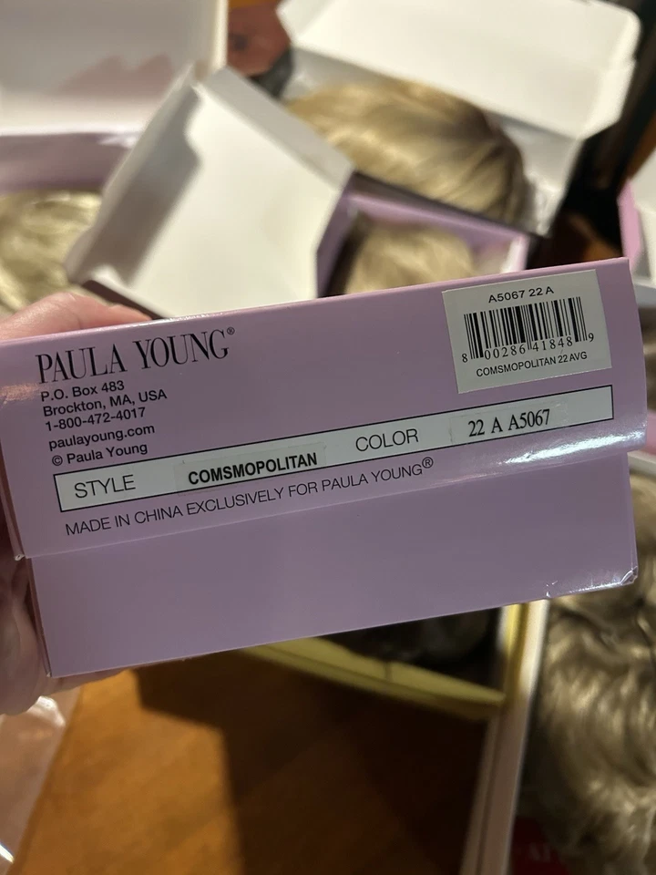 Lote de 14 pelucas para mujer 100 % humanas y sintetizadoras Paula Young Noriko Basics Gabor Foto 3 de 4