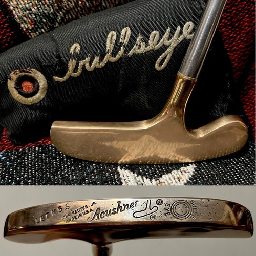 Putter ACUSHNET BULLSEYE Light Blade LBTM5S - 35" LH/RH - TODO ORIGINAL + HC * EX
