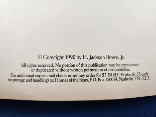 1990 Music City’s Homes of the Stars Paperback Book Jackson Brown Nashville TN - Picture 6 of 6