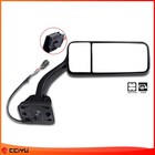 Passenger RH Side Door Black Power Heated Mirror For Freightliner Cascadia 08-16