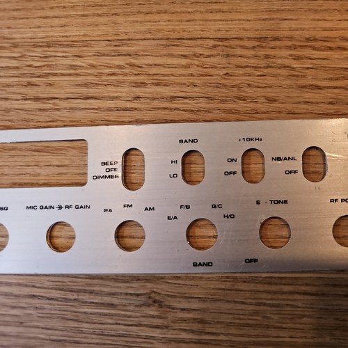 Face plate for a Galaxy DX 44HML old school CB radio Your Choice Of 1 . New - Picture 6 of 6