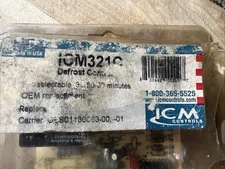 ICM CONTROLS ICM321C Defrost Control Board