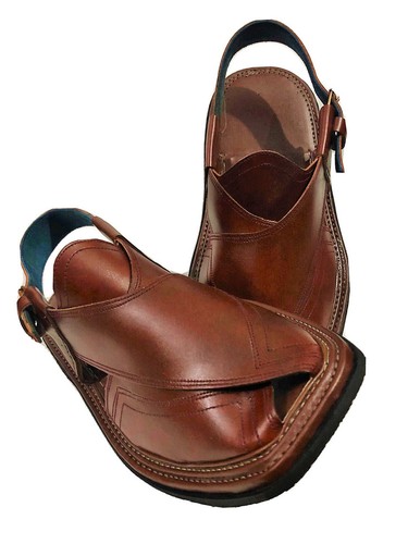 Men's Different Style Peshawari Hand Made Leather Sandals with Minor Defects - Picture 88 of 90