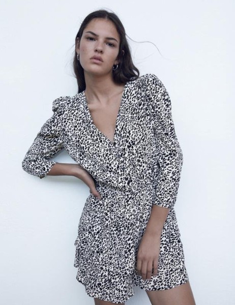 Women ZARA Dress White 36
