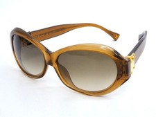 LOUIS VUITTON Louis Vuitton Z0094E Sunglasses Spuson Long 56 15 Brown Glitter Go