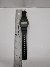 Casio F-91W Water Resist Alarm Chronograph Watch Works