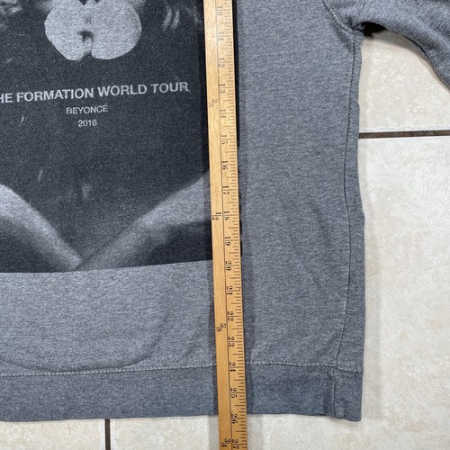 Felpa girocollo Beyonce The Formation Tour 2016 merch autentica Medium - Foto 7 di 10