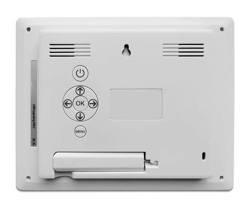 Clock Digital Calendar, Alarm, Day 8" Large LED Display 12 Alarm Desk Wall Mount - Picture 6 of 8