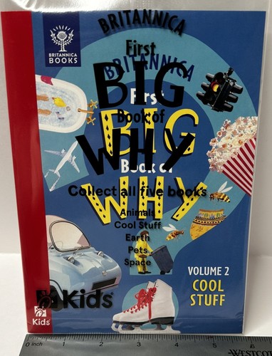 2024 Chick-fil-A Kids Meal Book - Britannica First Big Book of Why #2 Cool Stuff - Picture 4 of 6