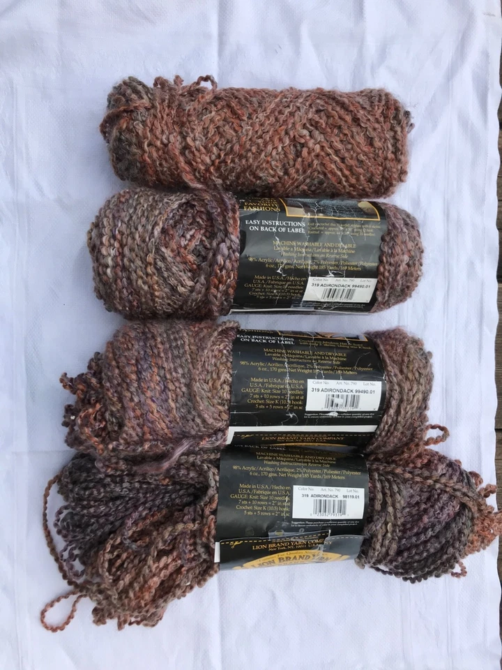 Lion Brand Homespun Yarn 2+ 6 Oz Skeins 319 Adirondack - Image 3 of 4