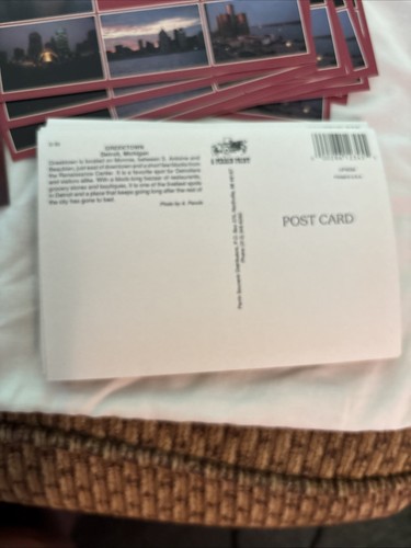 Lot of 207 Post Cards Of Detroit MI Unposted, Cobo Hall Ambassador Bridge &More - Picture 3 of 21