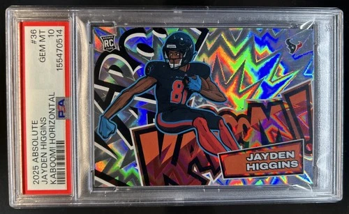 2025 Panini Absolute Jayden Higgins Base (PSA 10)