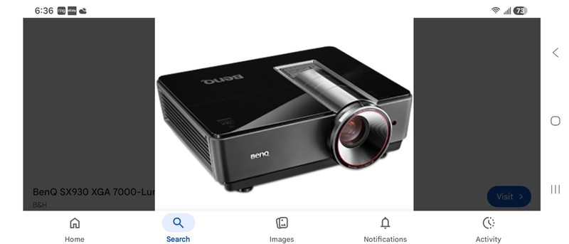 BENQ SX930/ 7000 LUMENS