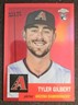 2022 Topps Chrome Platinum Anniversary - Tyler Gilbert #314 Red Refractor /5