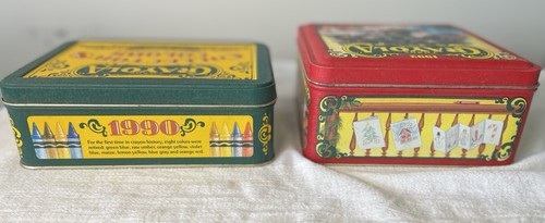 Rare Vintage 1991 & 1992 Crayola Collectors Tins (Crayons Not Included) - Picture 6 of 15
