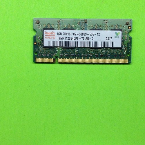 Hynix Y5 Ab C HYMP112S64CP6-Y5 1GB DDR2-667 (PC2-5300) PC2-5300S Random Access - Picture 1 of 2