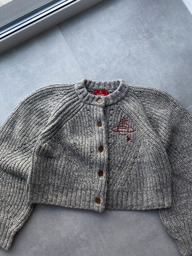 Vivienne Westwood Red Label schwere Strickjacke Pullover Knopf Japan S - Bild 7 von 16