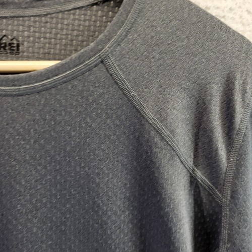 REI Co-Op Shirt Damen XL grau Base Layer leicht Freizeit Wandern - Bild 4 von 16