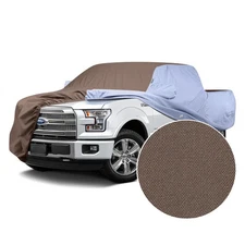 For Ford F-150 04 Car Cover WeatherShield HP Two-Tone Taupe Custom Car Cover w