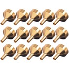 15Pcs Small Metal Funnels Liquid Filling Funnels for Perfume Bottle metal funnel