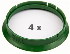 4 Zentrierringe für Alufelgen 72.50 mm auf 67.10 mm Kunststoff (72,50/67,10)