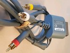 Oem Genuine Microsoft Xbox 360 Console Component Hd Tv Av Gray Cable X801255-100