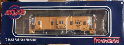 Atlas O Bay Ventana Caboose Artículo #2001785-2 Belén Acero (PBNE) # 1866 [2 rieles] | Condition: New